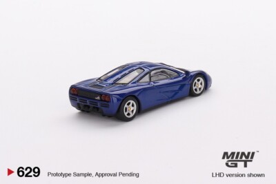 Mini GT 1:64 McLaren F1 Cobalt Blue Diecast Model Car MGT00629 | eBay