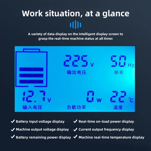 4000W 5000W 8000W 12V 24V 48V 60V 72V to 110V 220V Pure Sine Wave Power Inverter - Picture 2 of 32