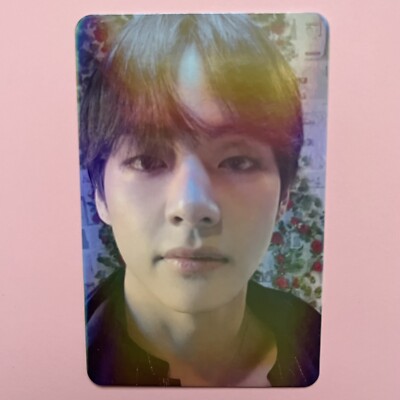 BTS Taehyung Festa 2019 Ceremony laser print photocard. V Tae Bangtan, ARMY kpop