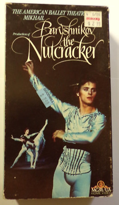 The Nutcracker (VHS, 1982) Mikhail Baryshnikov Sealed