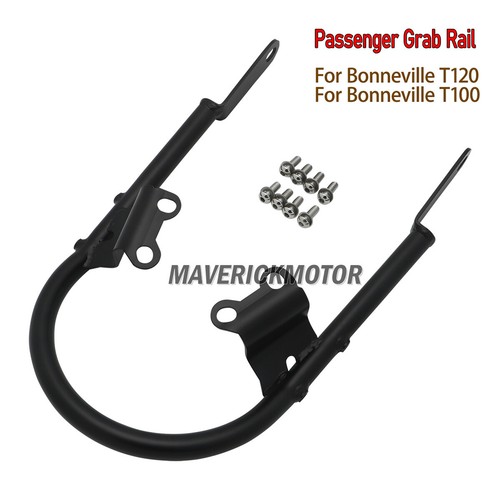 Backrest Rack Grab Rail Bar Kit For Triumph Bonneville T100 T120 Street Scramble - Picture 26 of 35