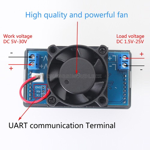 Electronic Load Constant Current Module Battery Discharge Capacity ...