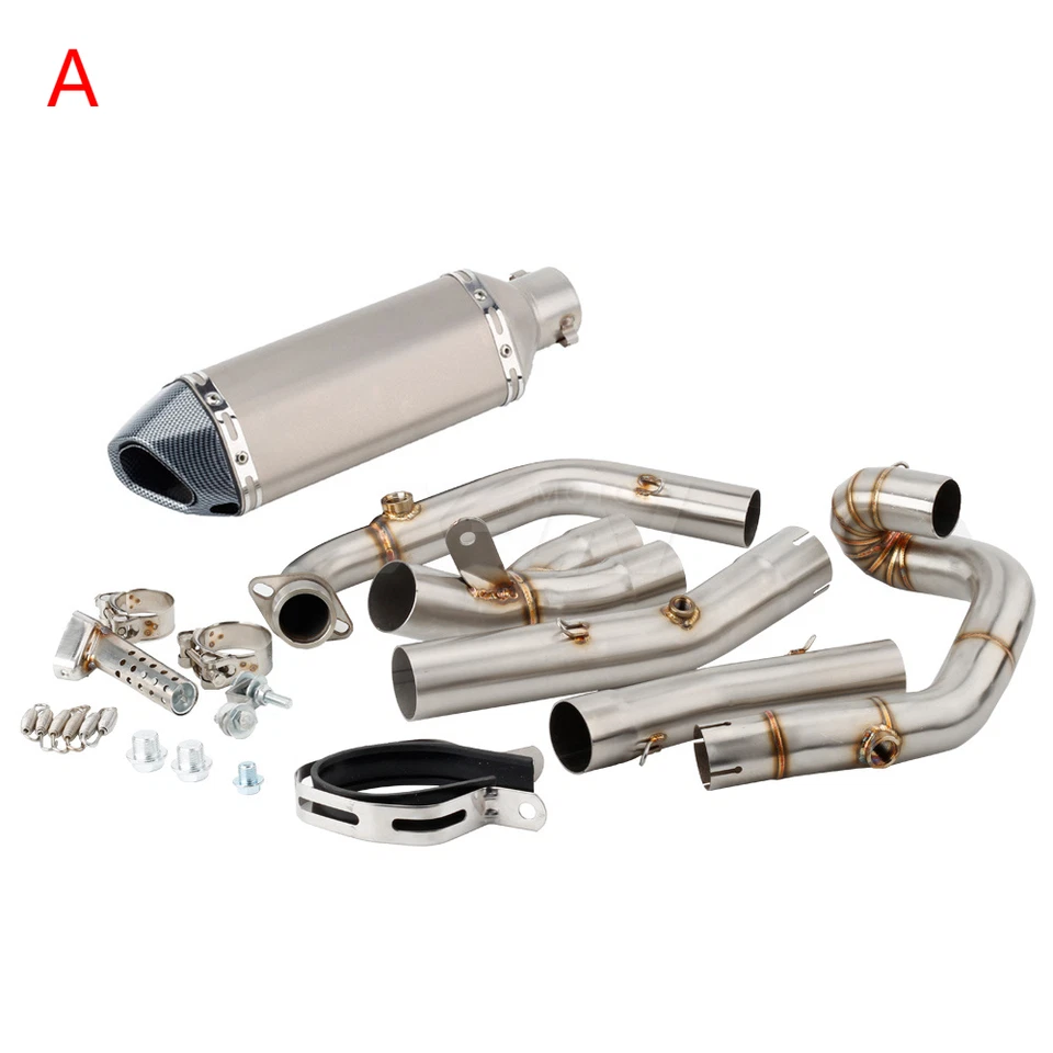 For Suzuki SV650 SV650S 2003-2015 SV 650/S Motorcycle Exhaust Pipe And Link Pipe - Image 2 of 4