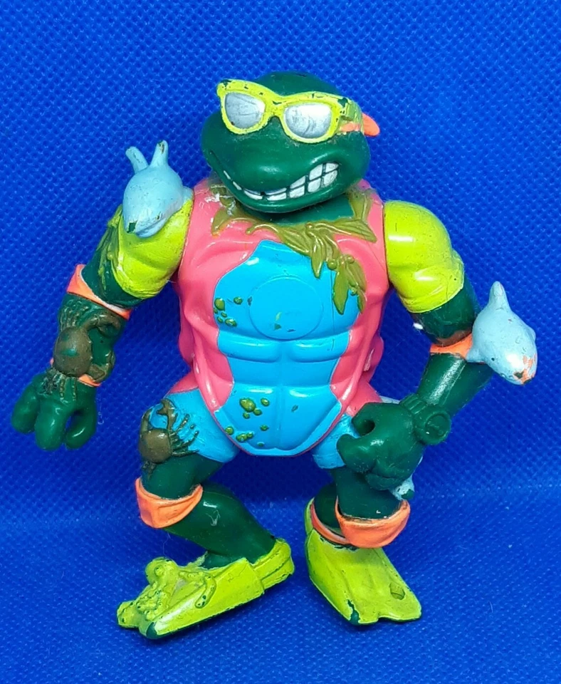 Vintage :Teenage Mutant Ninja Turtles Figurine Articulée Tortues ninja tbe - Photo 1/2