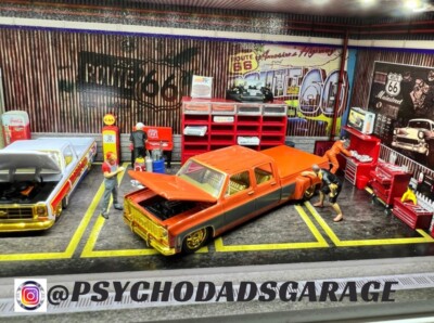   CHASE 1:64 M2 Machines USA Squarebody  73 Chevy Cheyenne Super 30 Modellauto