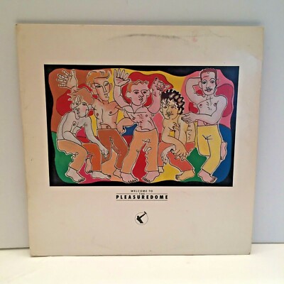 Frankie Goes To Hollywood Welcome to the Pleasuredome LP Album 1984 Island VG+