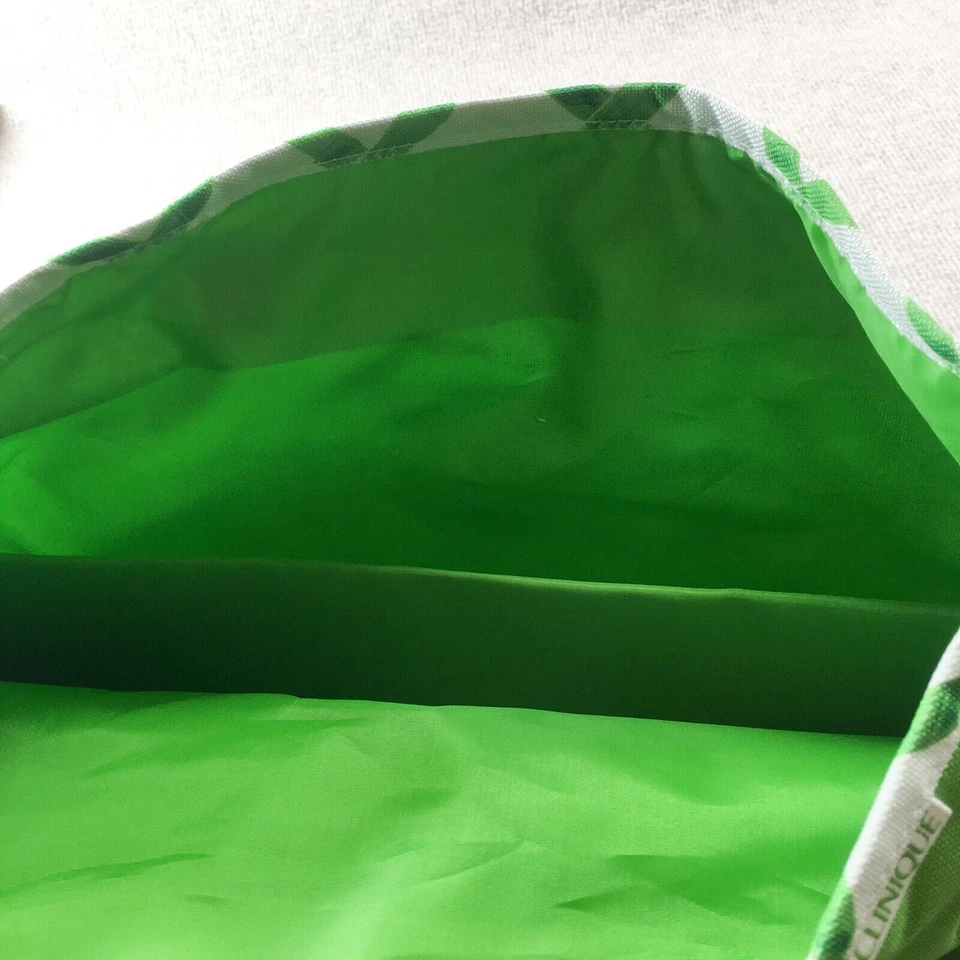 Bolso de Mano Clinique Mujer Verde Blanco Bolso de Mano Madera Handel Ligero Nuevo Foto 3 de 4