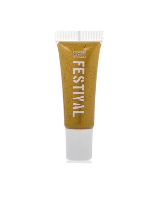 Models own Festival Face and Body Paint - Gold 13ml