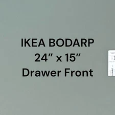IKEA BODARP Gray-Green Drawer Front 24 x 15"