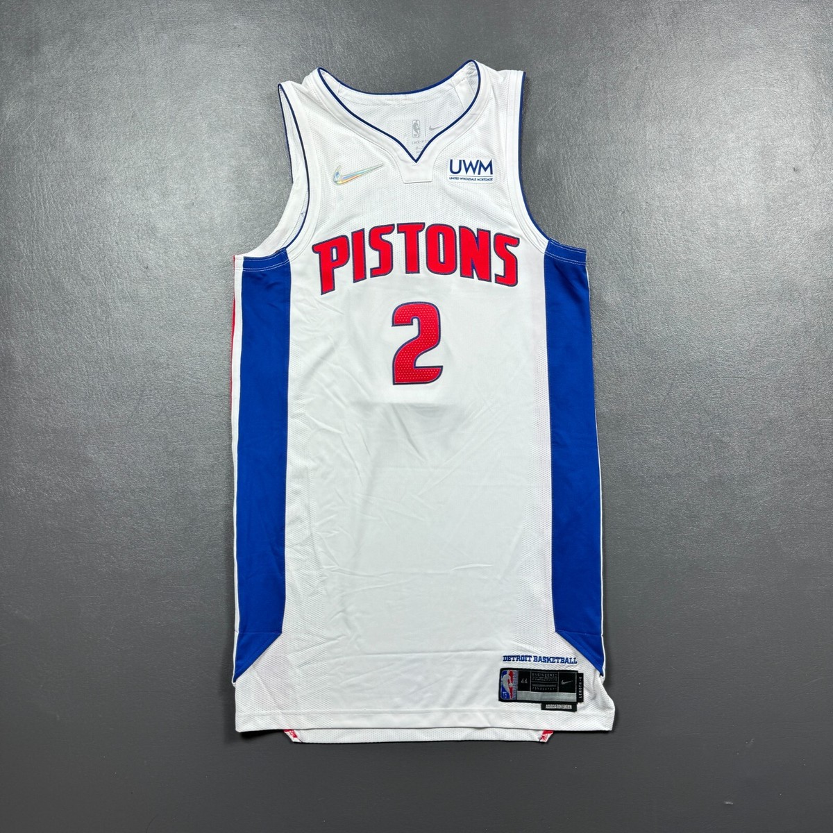 100% Authentic Cade Cunningham Nike Pistons Team Issued Pro
