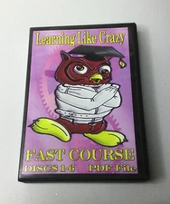 Learning Like Crazy Fast Course 6 CD set & PDF file CD