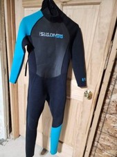 Women's Medium Full Body Wetsuit; U.S. Divers, Blue/Black, never used