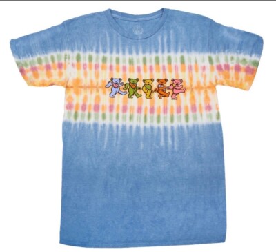New Grateful Dead Dancing Bear Track Dancing Bears DEAD HEAD Shirt  All Sizes