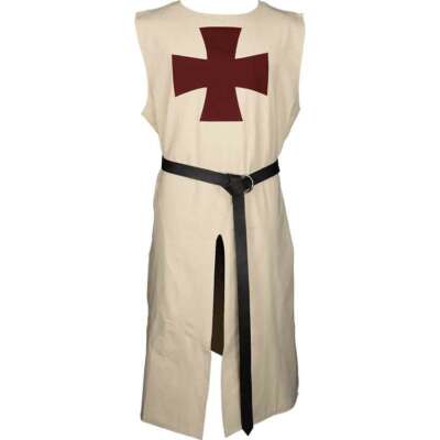 Templar Knight Tabard Middle Ages Tunic Renaissance Costume Men Reenactment LARP
