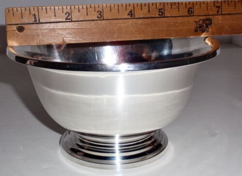 Antique Dominick & Haff 6 1/2" Sterling Paul Revere Reproduction Bowl No Mono - Picture 3 of 8
