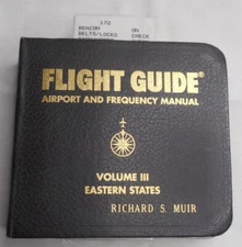 Vintage 1986 Flight Guide Airport Frequency Manual Vol lll Airguide Publications