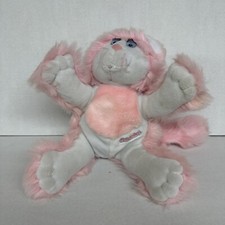 Fisher Price Plush Purr-Tenders Kitty Pink Stuffed Animal Vintage 1987 Untested