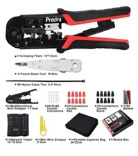 Network Repair Tool Kit Rj45 By Preciva New In Box 