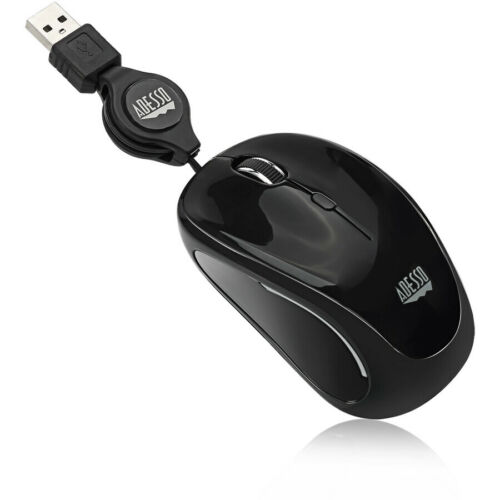 Adesso iMouse S8B - Mouse - diestros e zurdos - óptico - 3 botones - con cable - Imagen 1 de 7