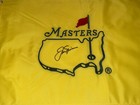 Jack Nicklaus Signed Autographed Undated Masters Flag PSA/DNA COA Full Letter