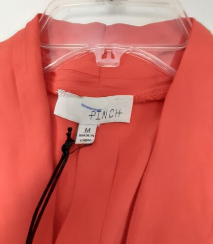 Top Cami Twist Nuovo con etichette Marca "Pinch" Rosso Pomodoro Senza Maniche Shell Orlo Alto/Basso -Tg. M - Foto 4 di 5