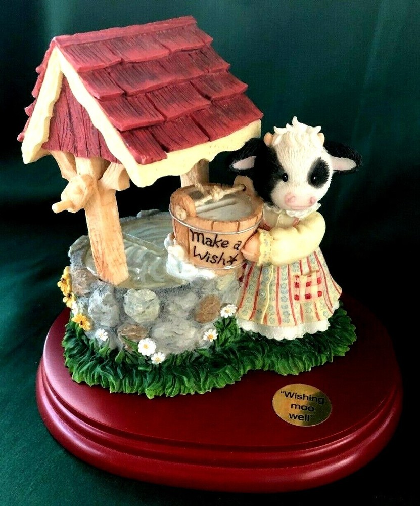 ENESCO MARY'S MOO MOOS - WISHING MOO WELL - SPECIAL EDITION~