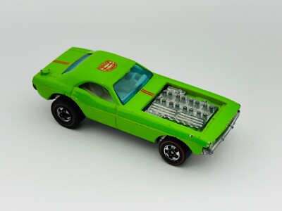 Hot Wheels Redline SHOW OFF 1973 Light Green Enamel Very Nice !!! 2 PAK ONLY !!