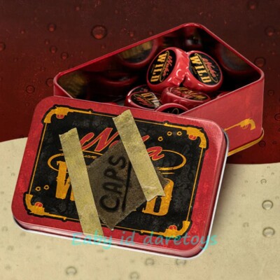 Bethesda Fallout4 Bottle Cap Series Nuka Wild with Collection Tin IN STOCK
