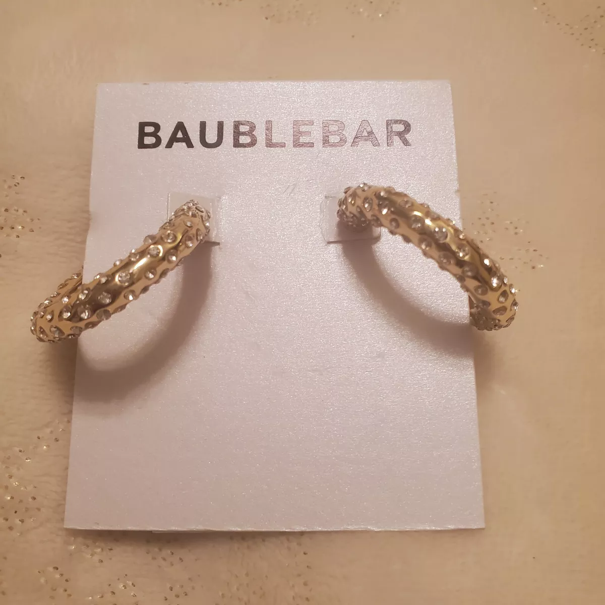 Baublebar crystal earrings clearance