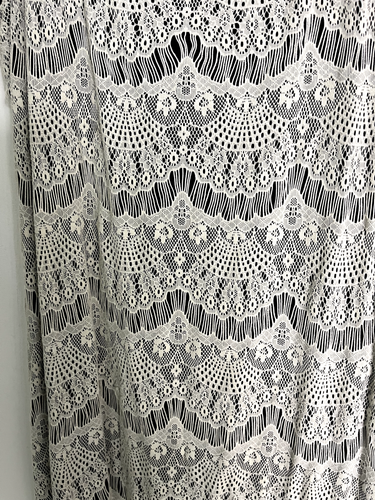 INC International Concepts Vintage Women's Dress Sleeveless White/Black Size M - Picture 2 of 4