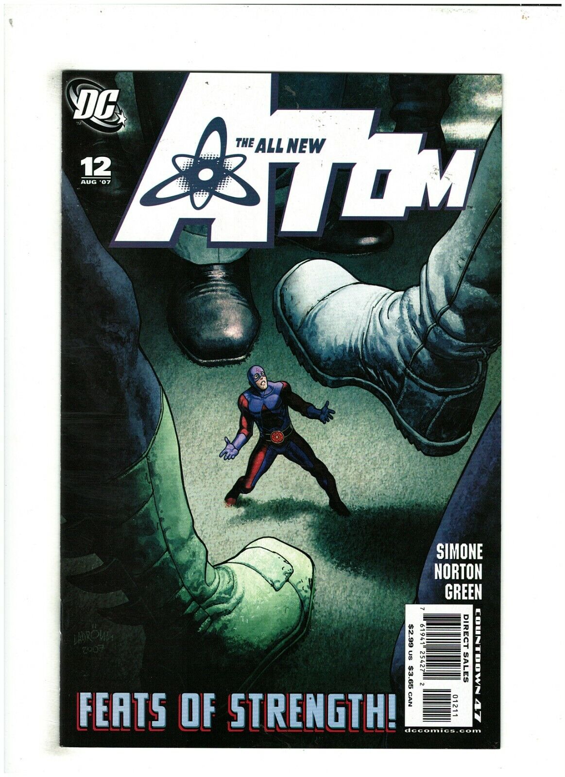 All-New Atom #12 NM- 9.2 DC Comics Ryan Choi 2007 Gail Simone  