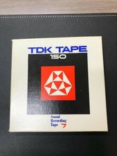 Vintage Tdk Tape 150 Sound Recording Tape Type 150-7 555m