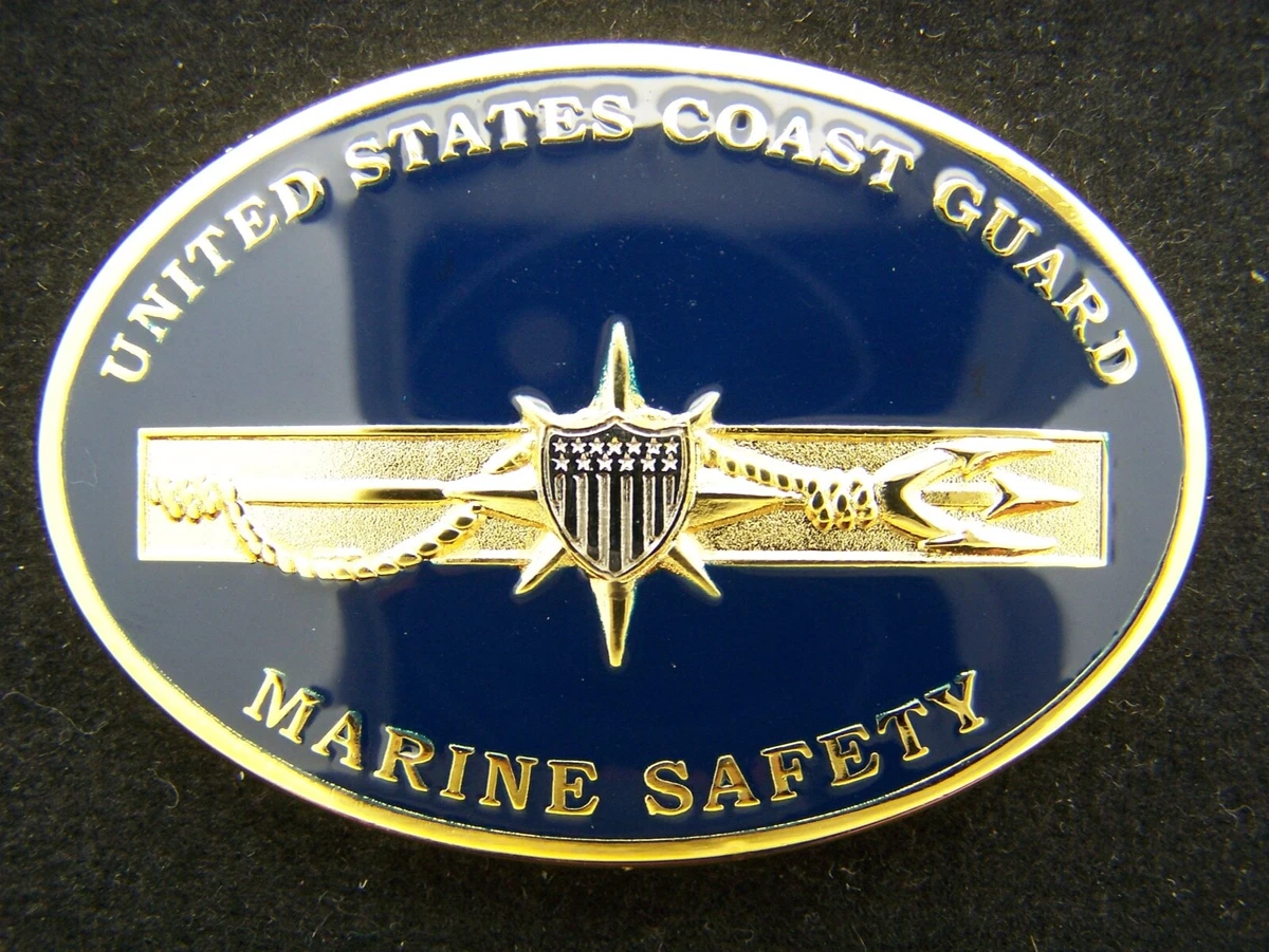 Marine Safety United States Coast Guard USCG Challenge Coin