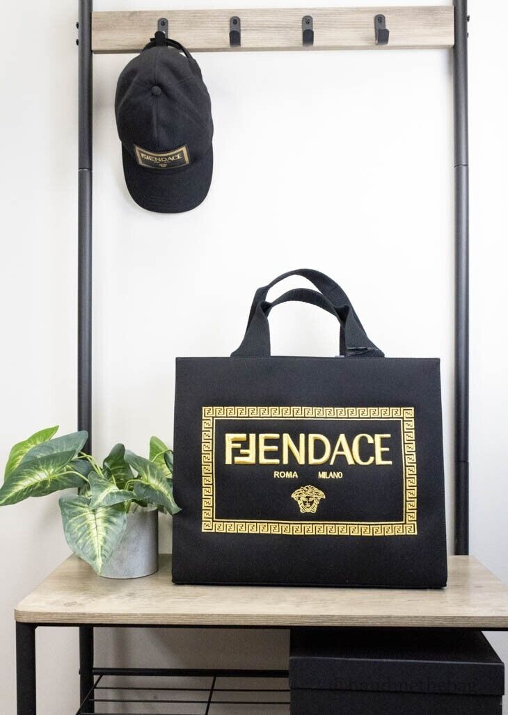 Fendi Versace Bag - 12 For Sale on 1stDibs  fendace tote bag price, fendi  x versace bag, fendi versace collab bag price