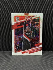 2021-22 Panini Donruss Optic Robert Covington White Sparkle Prizm SP #149 Blazer