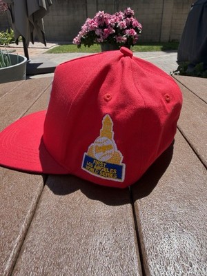 Uniform Studios LA Dodgers Upside Down Logo Red SnapBack Hat | eBay