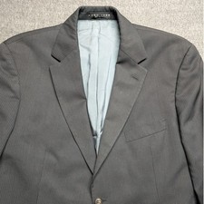 Hugo Boss Blazer Mens Charcoal Pinstripe Two Button Pasolini Movie Jacket 46R
