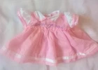 Vtg 1985 COLECO CPK Pink Dress Purple Flowers, cute!