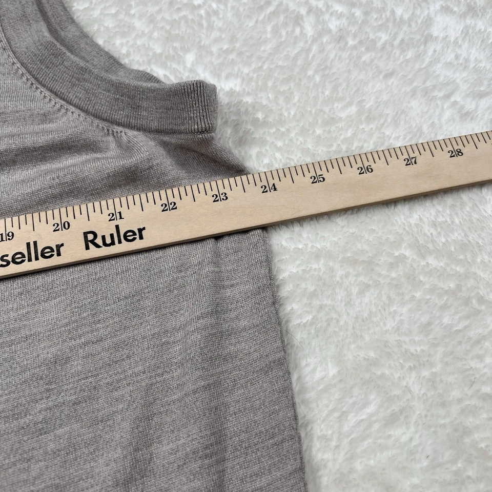 Daniel Cremieux Vest Mens 2XL XXL Gray Extra Fine Merino Wool Sleeveless Light - Image 4 of 4