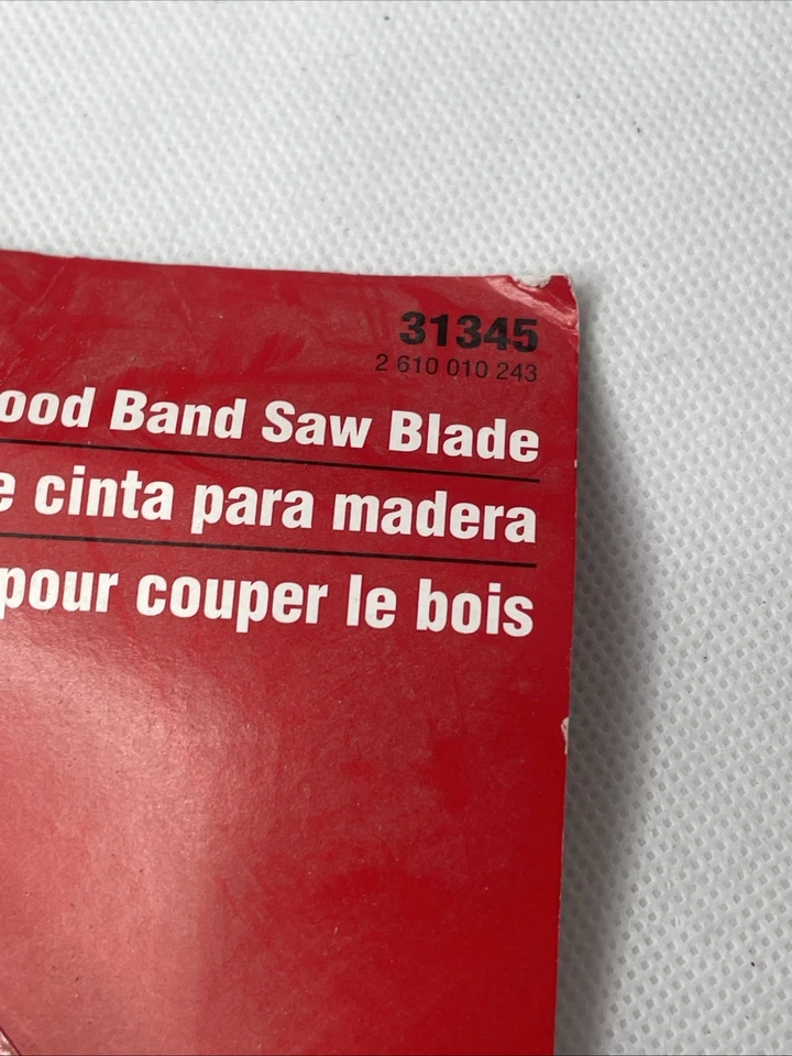 2-NUEVO! VERMONT AMERICAN TOOLS #31345 HOJA DE SIERRA DE CINTA 93-1/2" X 1/2" Envío rápido Foto 4 de 4