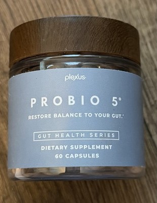 NEW Plexus PROBIO 5 Gut Health Supplement - 60 Capsules expires 11/2027
