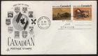 Can 563a - 1972 8c Plains Indians - Se-tenant Pair FDC By Art Craft