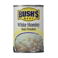 (6 Pack) Bush's Best White Hominy - 15.5oz