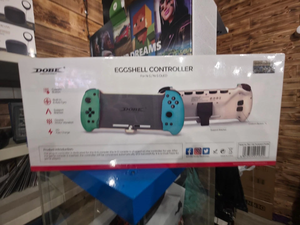 Dobe Eggshell Controller for Switch/Switch OLED (Purple) TNS-1188 - Image 3 of 3