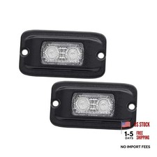 Flush Mount LED Fog Pods Light, 4.3 inch Off-road Driving Work 4.3" Flood Beam