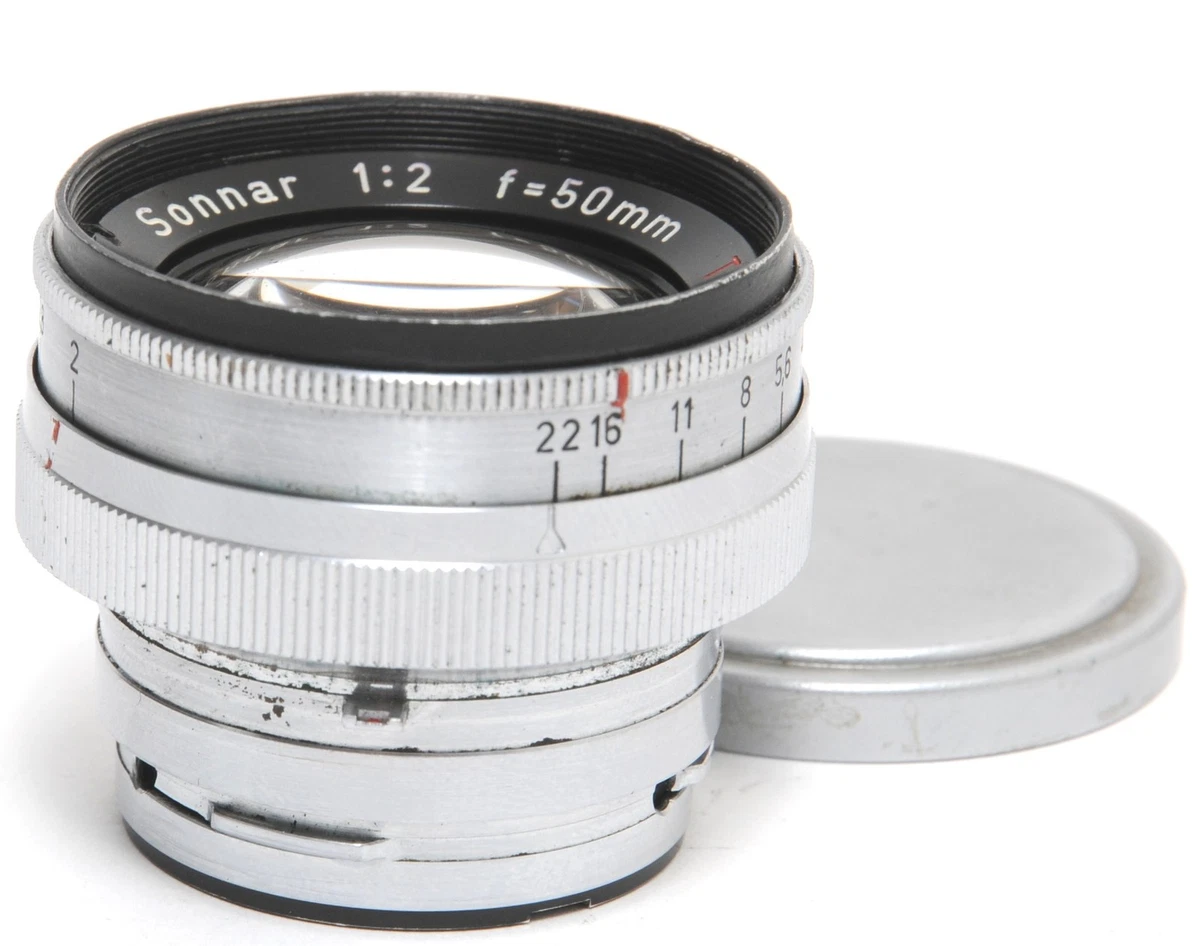ZEISS Objectif C Sonnar T* 50mm f/1.5 ZM Argent compatible avec Leica
