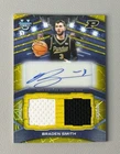 🔥BRADEN SMITH 2025-26 Bowman U Best Yellow Dual Relic Auto /75 Purdue🔥