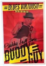 Buddy Guy Signed Blues Virtuoso Litho Poster