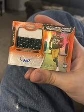2022 Panini Certified - Freshman Fabric Signature Romeo Doubs Mirror Orange /199