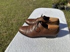 Magnanni Genuine Lizard Cap Toe Oxfords Mens Size 12 Brown Leather — photo 4